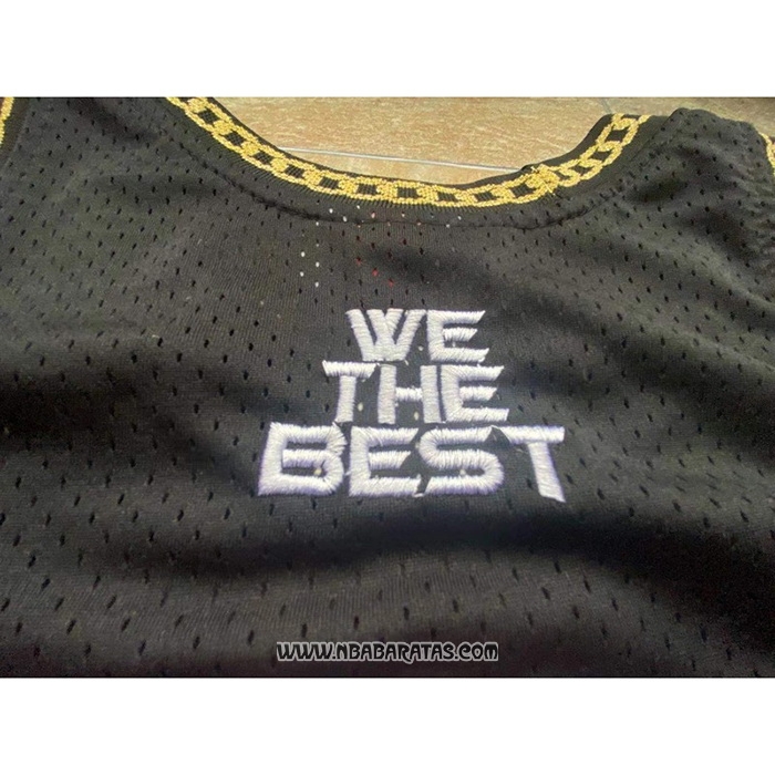 Camiseta Miami Heat x DJ Khaled x Mitchell & Ness Negro